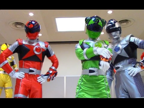 宇宙戦隊キュウレンジャーショー １話 カメレオングリーンのハミィかわいい シシレッドたちもカッコいいぞ 最前列高画質 特撮 Uchu Sentai Kyuranger Kidsshow Youtube