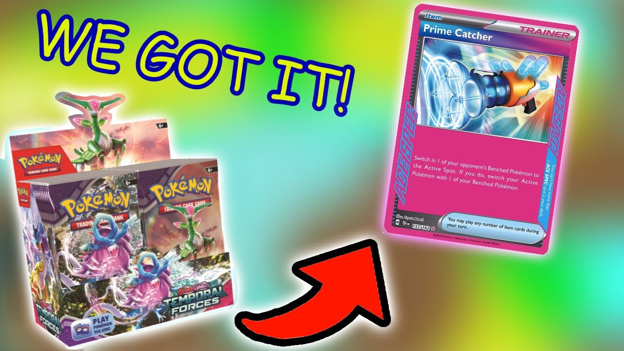We got the Prime Catcher as one of our Ace Specs in the new Temporal Forces  Booster Box!