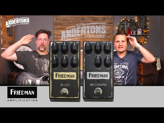 ギター Friedman SIR-COMPRE Artisan Edition Friedman Sir-Compre Compressor Pedal with Overdrive | Sweetwater