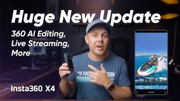 Insta360 X4 - Exploring the New 360° AI Editing, Live Streaming and Movement Features (ft. RobHK)