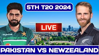 Pakistan Vs Newzealand Live | 5th T20 2024 | Live | 2nd Innings