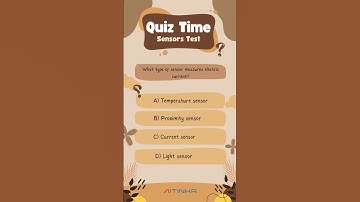 Sensors MCQ