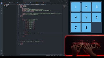 ASMR Programming - Sliding Puzzle Game - No Talking - Night Coding