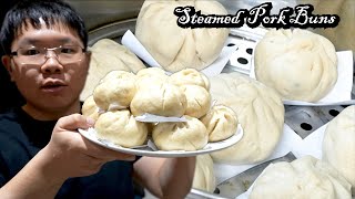 How Chinese Chef Cooks Char Siu Bao (Steamed BBQ Pork Buns)