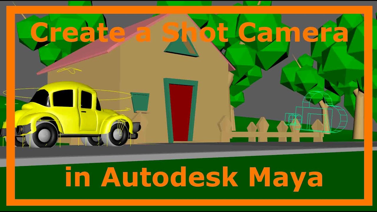 How to Create a Shot Camera in Autodesk Maya - YouTube