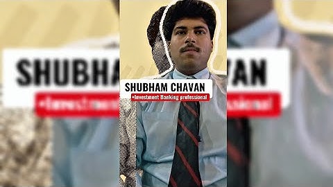 Here’s how I add value in Investment Banking—| My video Resume | CIBOP 54|