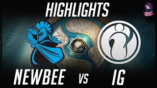 NewBee vs iG TI7 Highlights The International 2017 by Time 2 Dota #dota2 #ti7