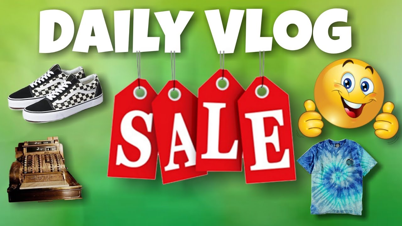 DAILY VLOG YARD SALE WITH THE FAM - YouTube