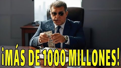 Laporta confirms that BarÇa will earn more than 1 billion euros next season.