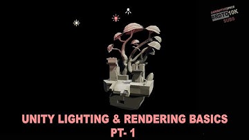 lighting and rendering  my indie game in Unity  | Tri desert island #devlog2
