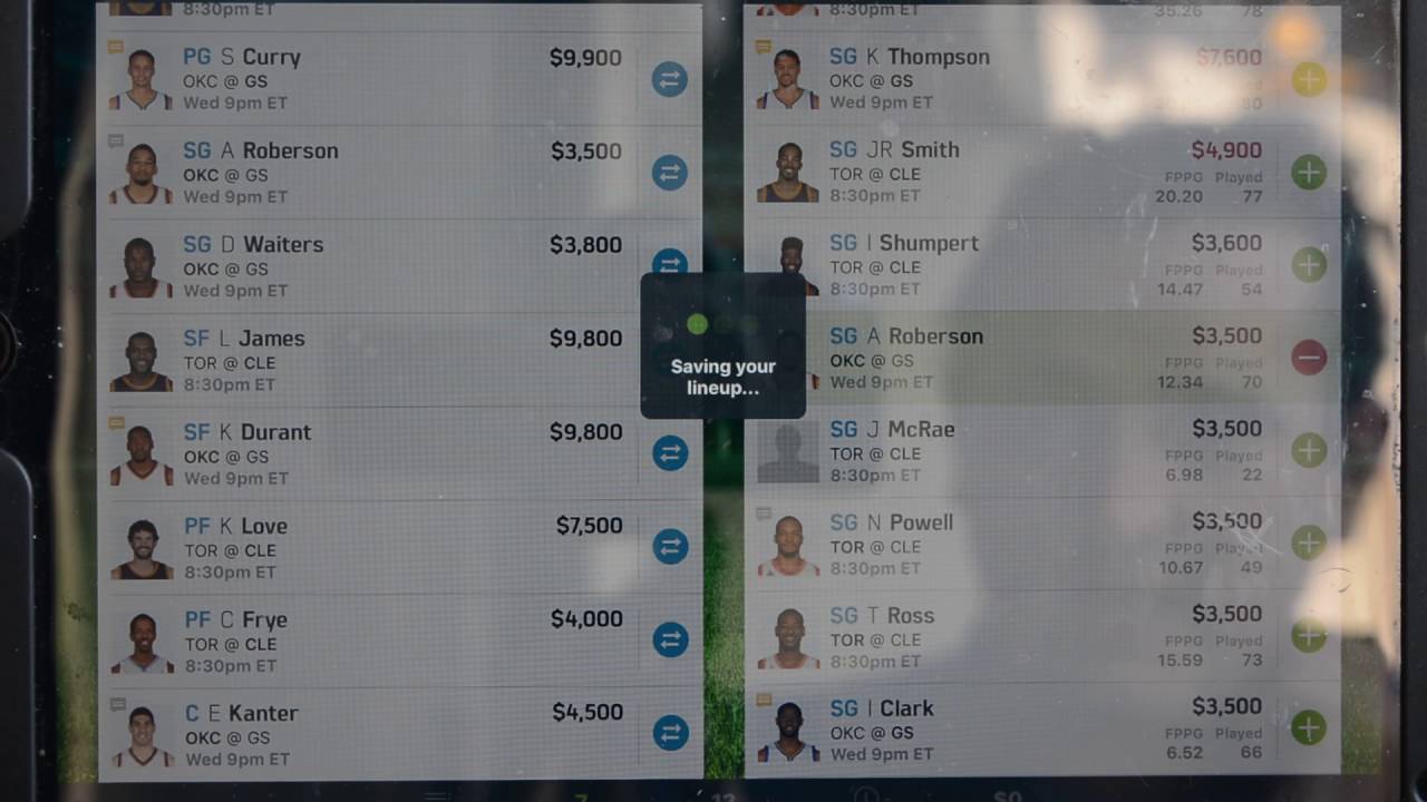 FanDuel DraftKings NBA Optimal Lineups For 5 17 2016 YouTube fanduel-draftkings-nba-optimal-lineups-for-5-17-2016-youtube