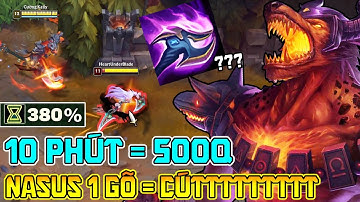 NASUS URF 2025: 500 STACK Q TRONG 10 PHÚT – ĐỤNG PHÁT LÀ BỐC HƠI