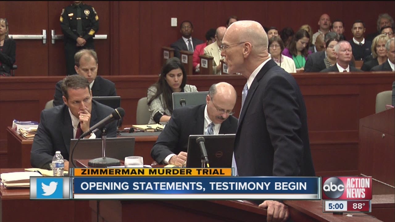 Explosive start to opening statements in George Zimmerman murder trial