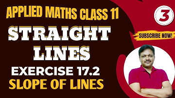 Straight Lines Ch- 17 | Lecture- 3 | SLOPE OF LINE | Class- 11 Applied Mathematics || Gaur Classes