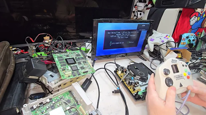 SEGA Dreamcast VA0, VA1 and VA2 Motherboard Testing