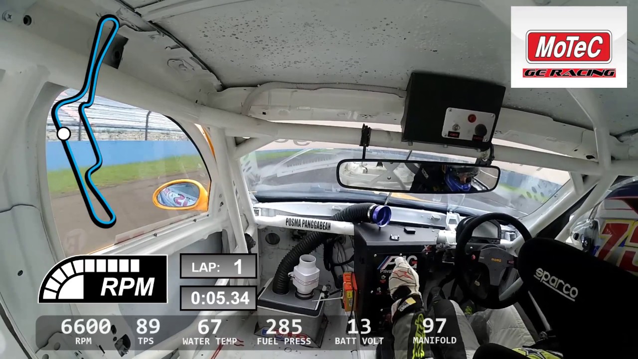 Bmw E90 PAG S54 MoTeC AIM Indonesian Touring Car championship ISOM 2017