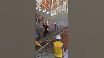 Remove bottom stair formwork #shorts #construction #building #civilengineering
