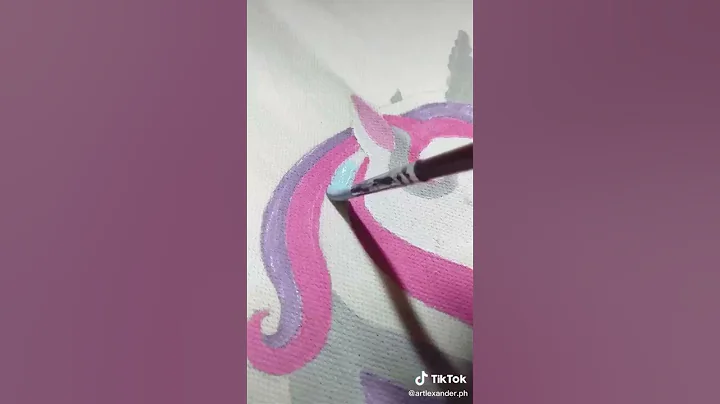 tote bag painting / unicorn #shorts