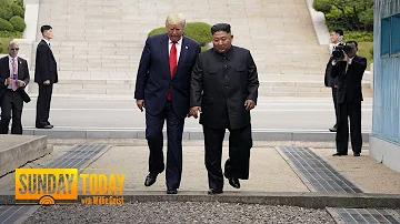 Trump Becomes 1st Sitting US President To Step Into North Korea | Sunday TODAY