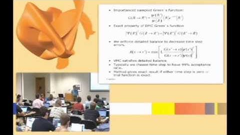 Diffusion Monte Carlo: DMC for fermions (David Ceperley, University of Illinois)