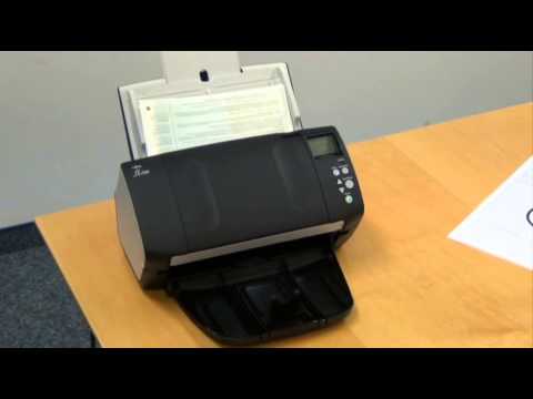 The Fujitsu fi-7160 and fi-7260 scanners in action