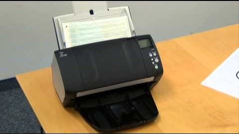 The Fujitsu fi-7160 and fi-7260 scanners in action
