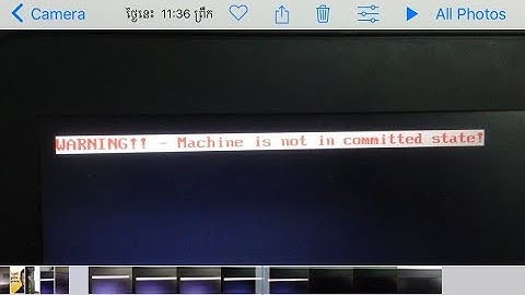 MPM unlocked successfully, but this machine not yet commit