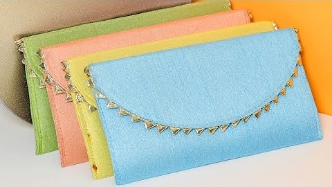 How to make shagun envelope/ Return gift 🎁 / Fabric envelope making at home