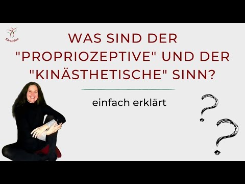 Video: Was ist der Unterschied zwischen kinästhetisch und taktil?