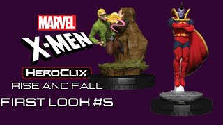 Heroclix First Look: X-Men Rise and Fall set preview #5 Chases and More!