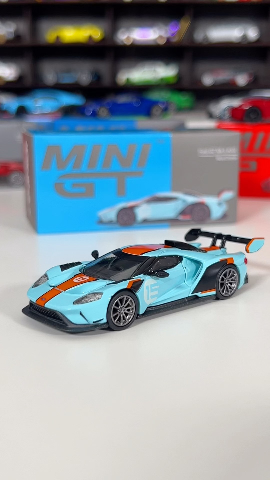 Ford GT Mk II #002 Blue/Orange 🔥 Mini GT 1:64 Unboxing - YouTube
