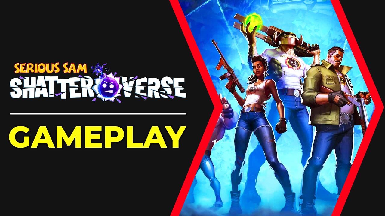 SERIOUS SAM: SHATTERVERSE Gameplay (New Co-Op Roguelite FPS)