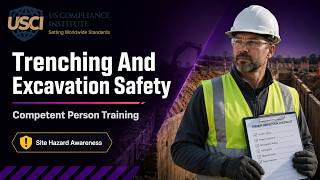 Trenching And Excavation Safety Competent Person: Course