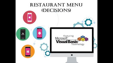 Visual Basic Programming Tutorial with code - Restaurant Menu (Decisions)