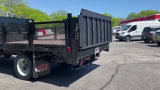 2016 Ford F-550 4x4 Regular Cab 6.7L Diesel, 12' Steel Floor Flatbed