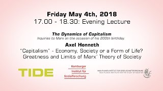 The Dynamics of Capitalism. Evening Lecture screenshot 1