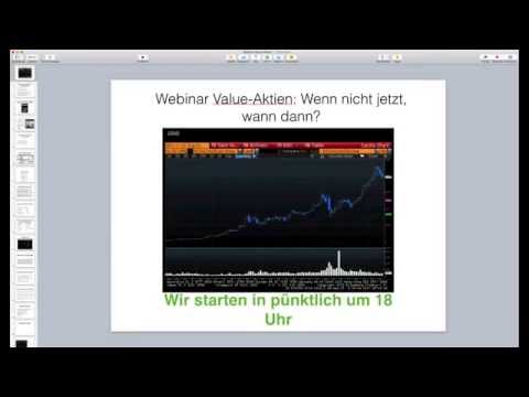 Webinar: Value-Aktien - Wenn nicht jetzt, wann dann? (Aufzeichnung)