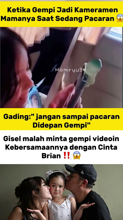 Gempi Rekam Momen Romantis Gisel & Cinta Brian, Gading Marten: Jangan Pacaran di Depan Anak!