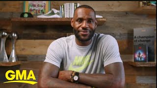 LeBron James talks about 'Space Jam: A New Legacy' | GMA