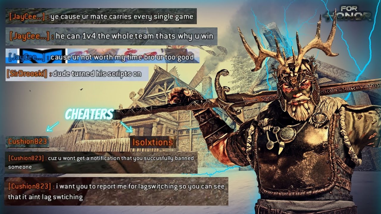 [ For Honor ] I Carried In A 1v3 As A Highlander God And I Attracted So Much Salt!!