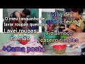 vlog/ meu tanquinho queimou😓/ fiz almoço caseiro simplis😋🍛