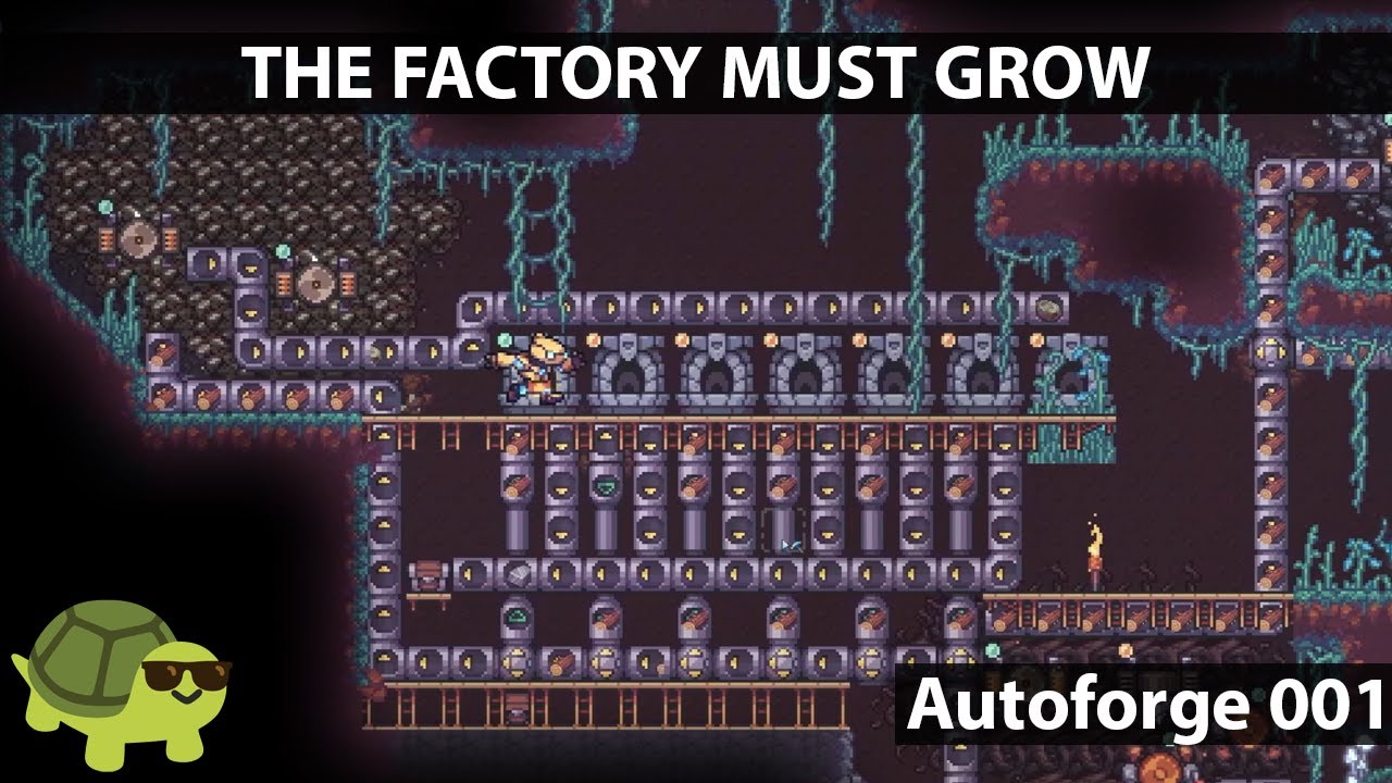 Factorio In My Terraria? It's More Likely Than You Think | First Look At Autoforge