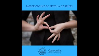 Taller Online de Lengua de Señas: clase 1