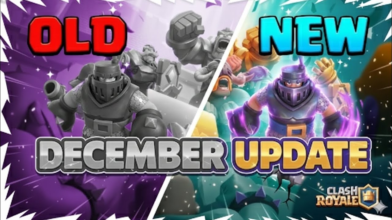 OLD VS NEW Visuals update in clash royale before 2026 
