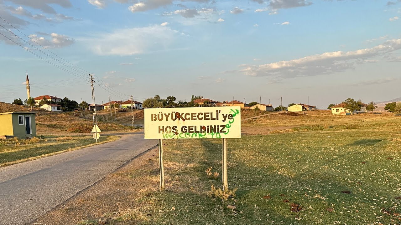 Anadolunun orta yerinde sakin ve huzurlu bir köy Part-2  Kırıkkale / Keskin / Büyükceceli Köyü