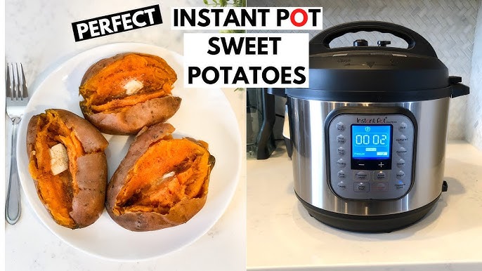 Instant Pot Sweet Potatoes (pressure cooker steamed) - The Kitchen Girl