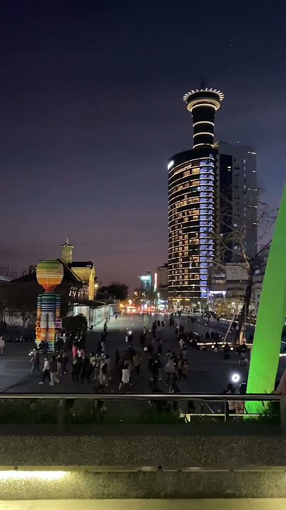 Malam hari di taichung Taiwan
