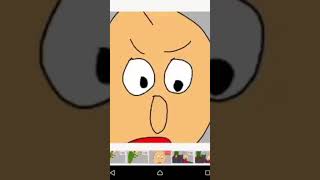 Baldi's basics in education and learning scary song don't watch #baldi #kpopdemonhunters #netflix