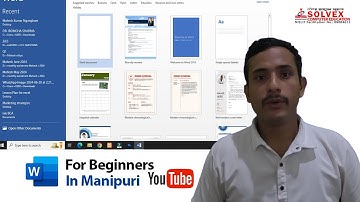 Ms word Inset Tab in Manipuri