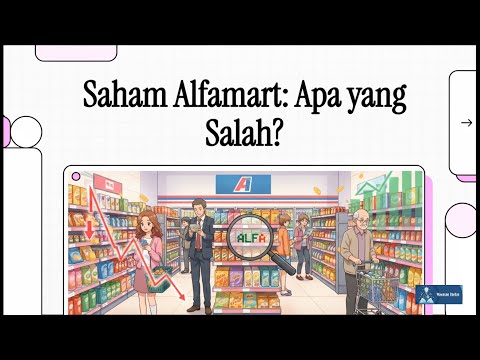 AMRT Alfamart Anjlok 43%! Mengapa Bisnis Inti KUAT Tapi Harga HANCUR? | Analisa Saham Terbaru